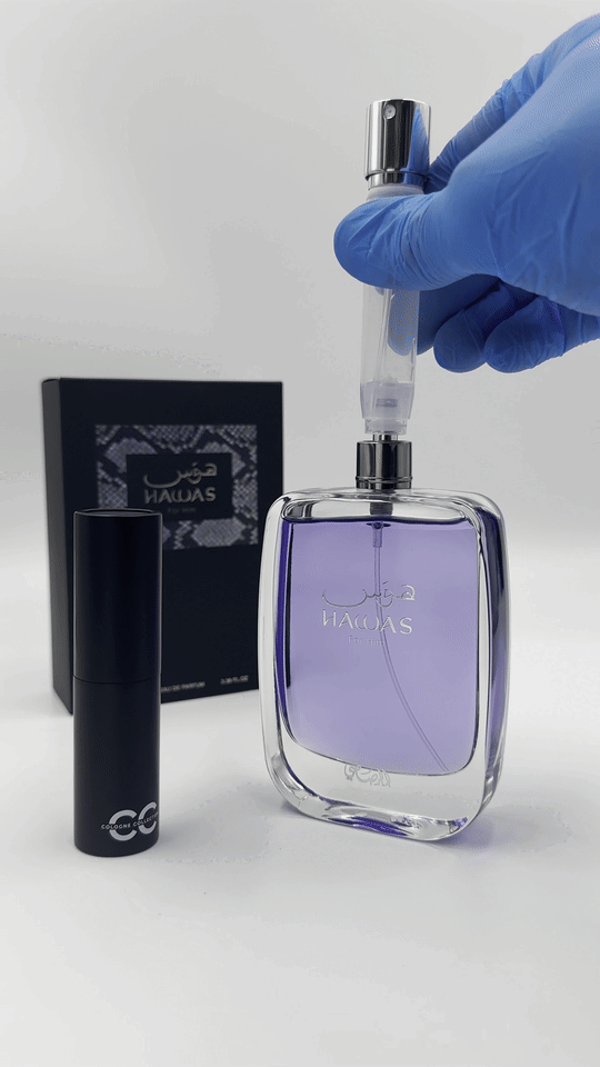 Refillable "Pump" Fragrance Atomiser