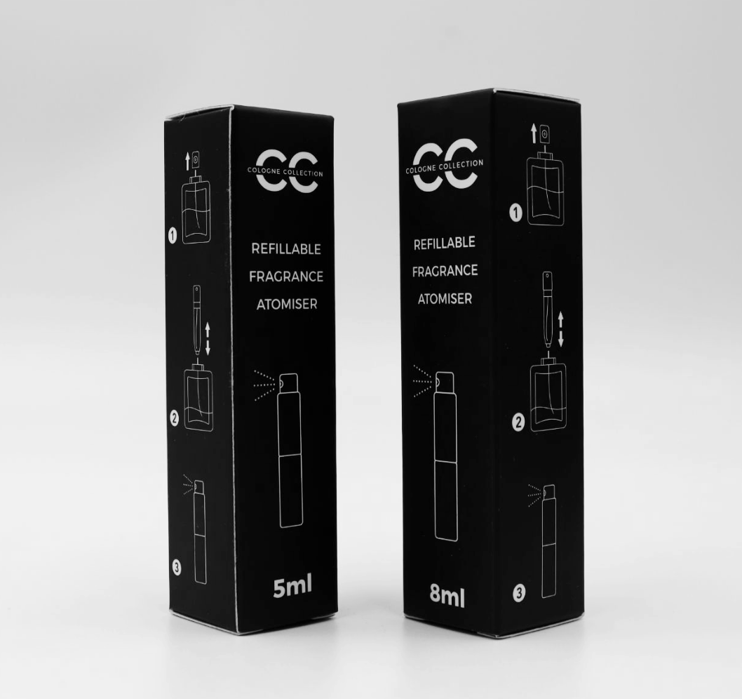 Refillable "Pump" Fragrance Atomiser